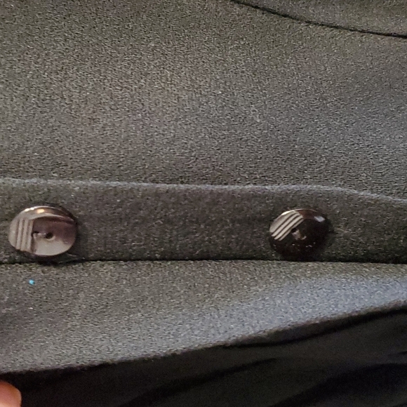 La Rue des Reves Vintage Wool Pleated Bomber Jacket 12 - Picture 5 of 6